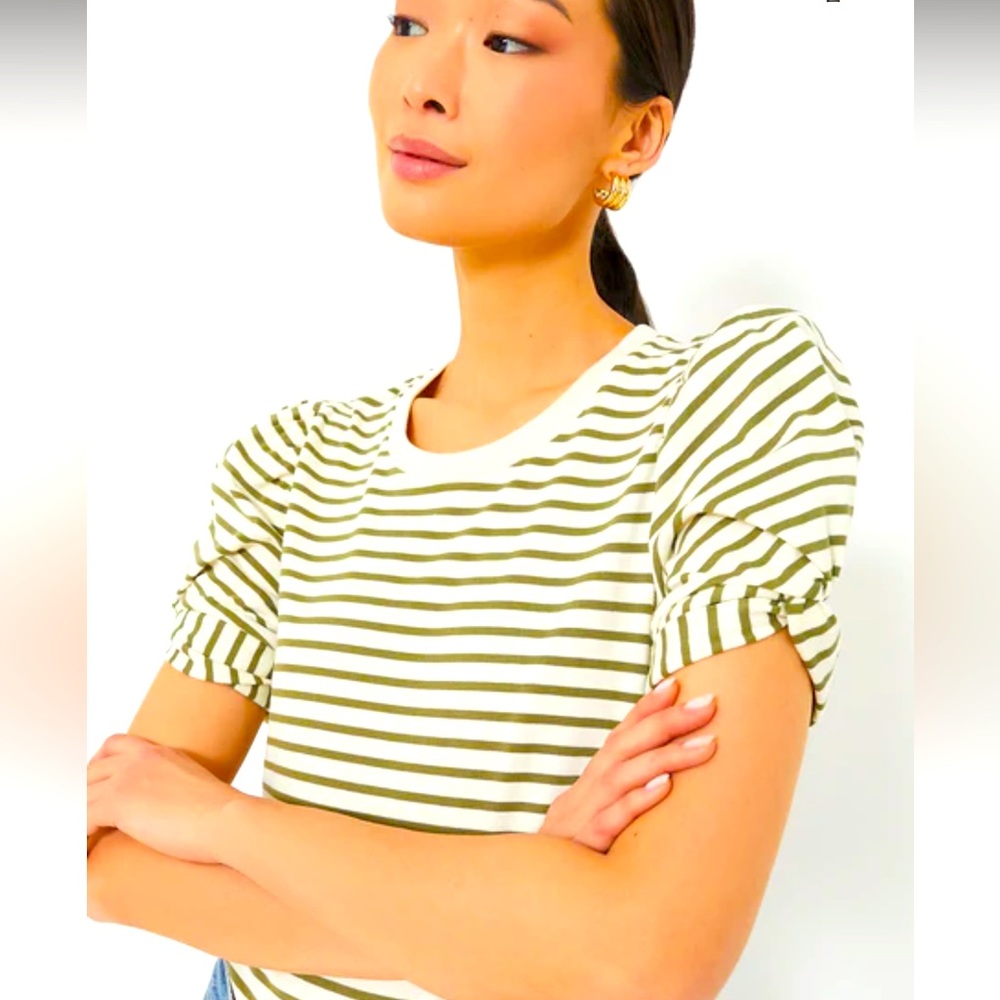 Tuckernuck Pomander Place puff sleeve tee
